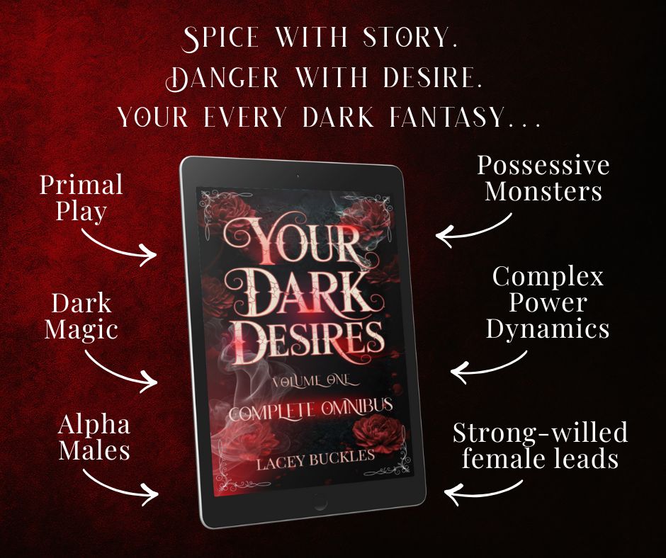 Your Dark Desires: Volume One – Signed Spicy Romance Omnibus (3 Books in 1!)