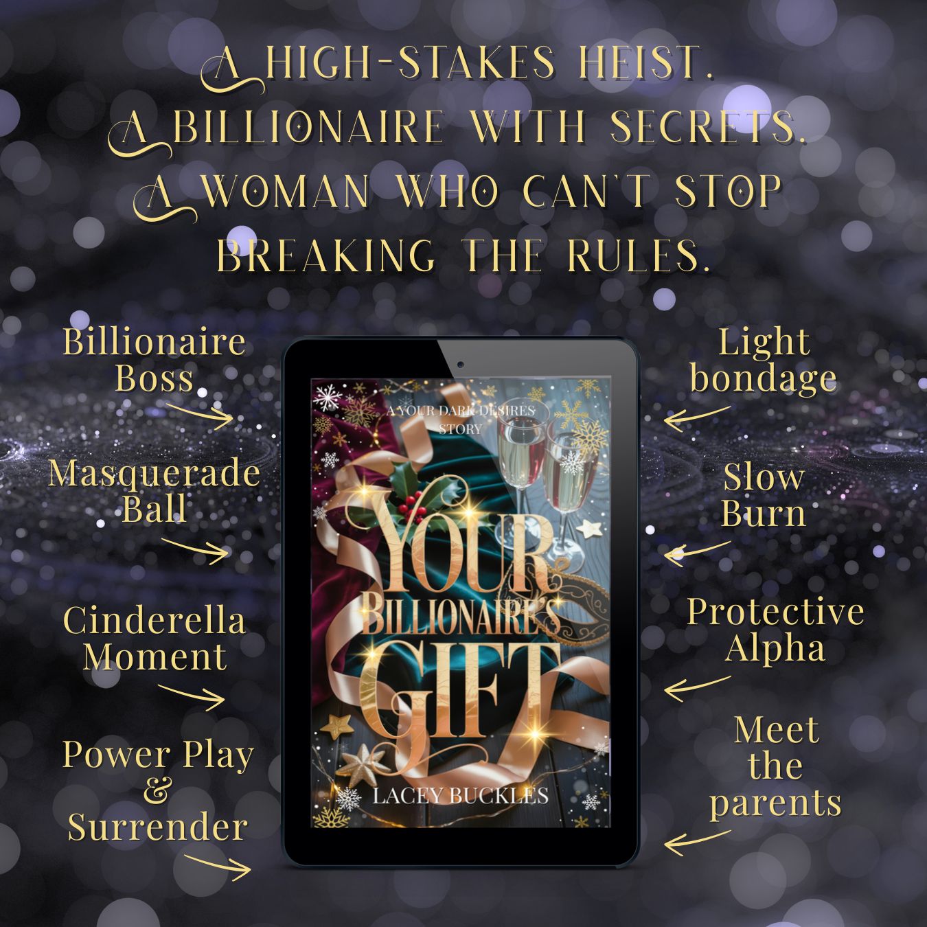 Your Billionaire's Gift - Lacey Buckles - Spicy Christmas Heist Novella