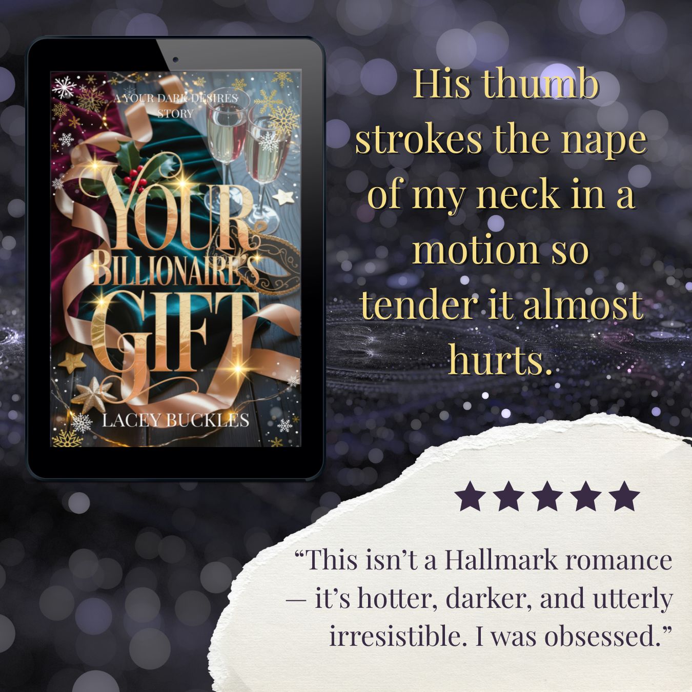 Your Billionaire's Gift - Lacey Buckles - Spicy Christmas Heist Novella