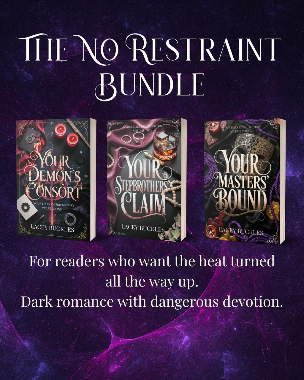 No Restraint Signed Paperback Bundle