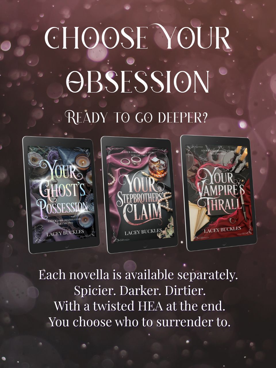 Your Dark Desires Volume Two Bundle