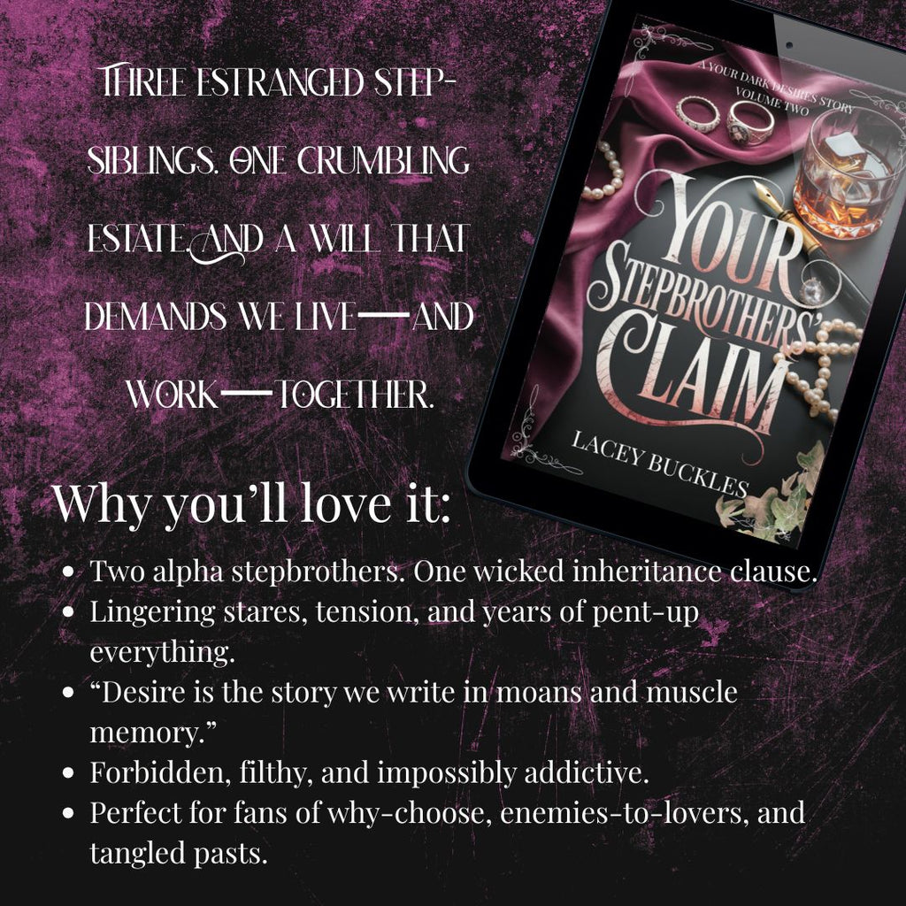 Your Stepbrothers' Claim - Lacey Buckles - A Taboo Step-Sibling Why Choose Romance Novella